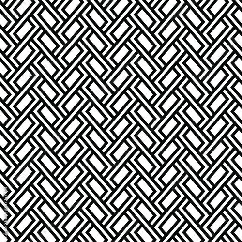 Interlocked pattern, outline