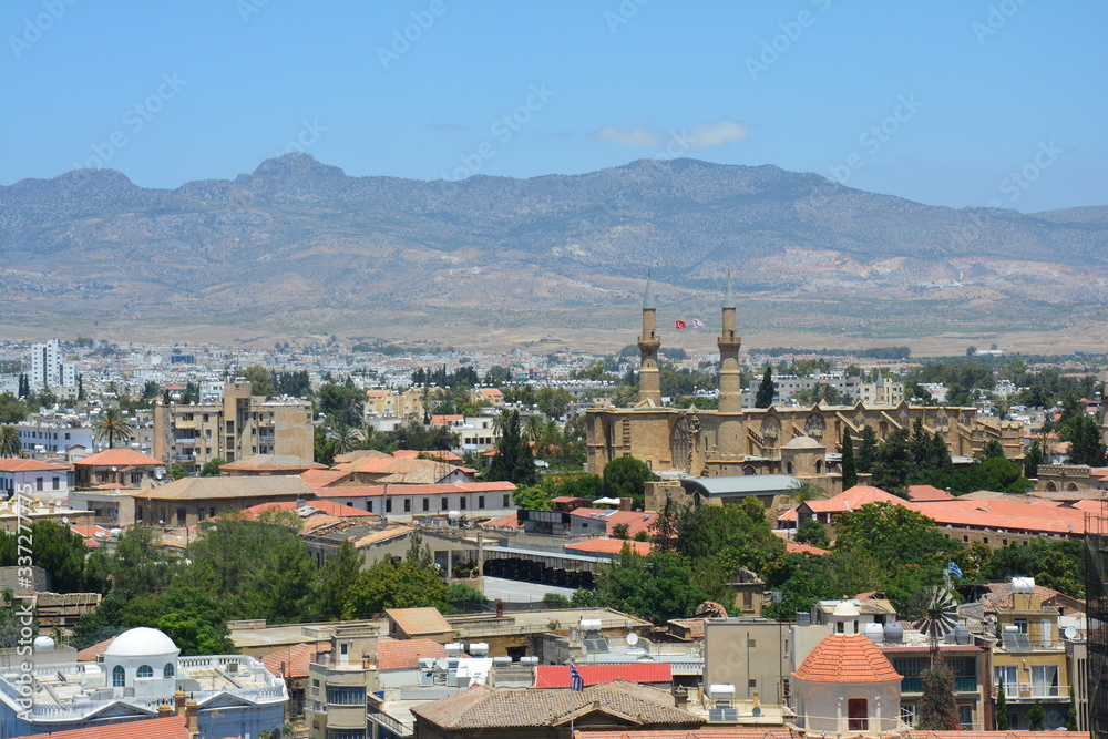 Vue Panoramique Nicosie Chypre 