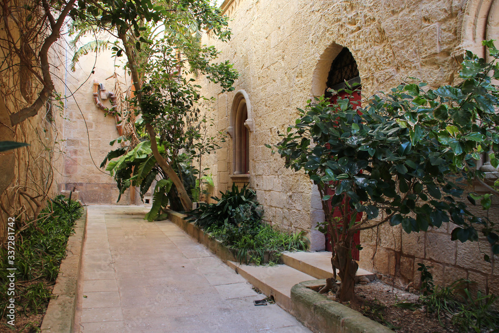 stone house in mdina (malta)