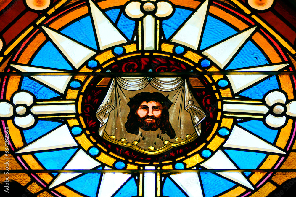 A Stained Glass Window 