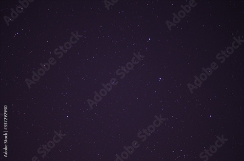 real night sky with stars
