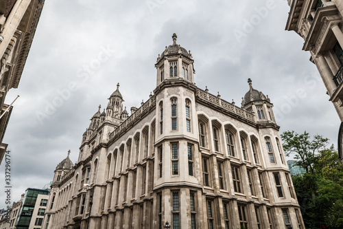 The Maughan Library building, a 19th-century neo-Gothic building part of the King’s College London Strand Campus.