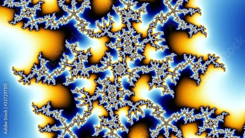 Mandelbrot Set Fractal Zoom In