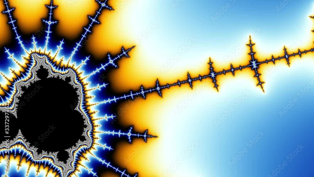Simetric Fractal Zoom.