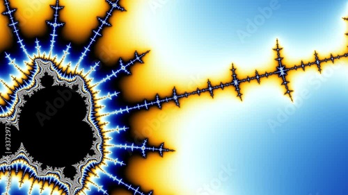 Simetric Fractal Zoom.
