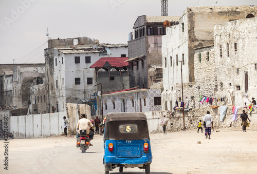 View of Mogadishu, Mogadishu is the capital city of Somalia photo