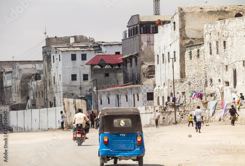 Fototapeta Naklejka Na Ścianę i Meble -  View of Mogadishu, Mogadishu is the capital city of Somalia