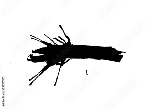 Grunge Distress Banner Label Background