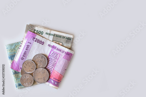 Indian money and coins