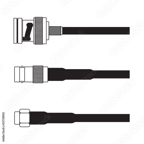 BNC male BNC female SMA connector photo