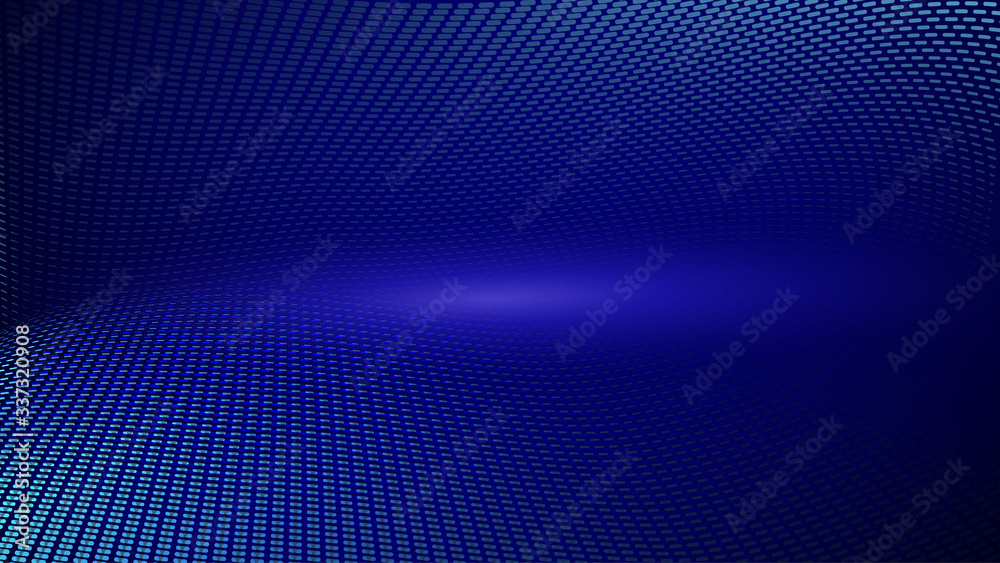 Blue particles background Blue particles background