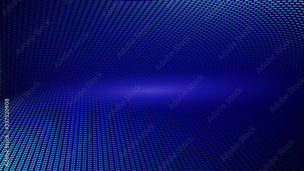 Blue  particles background