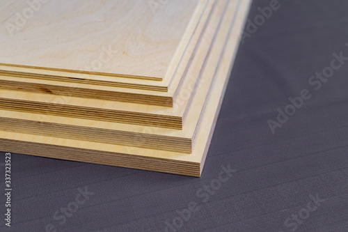 plywood boards on the furniture industry