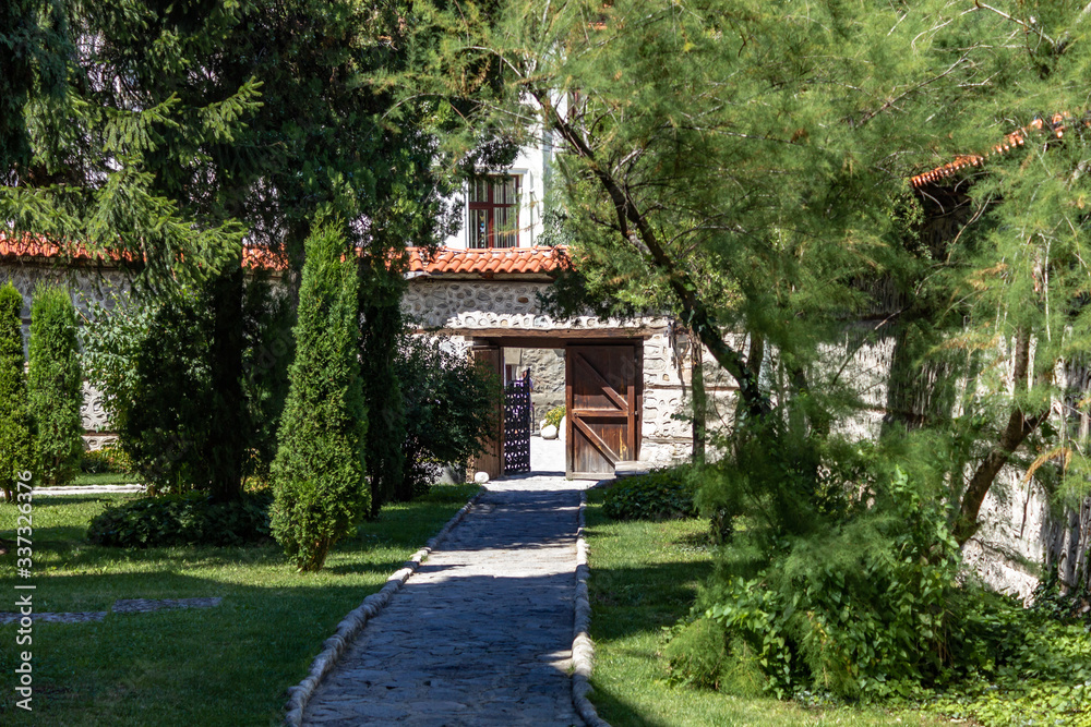 Bansko, Bulgaria, with greenery and sunny day Bansko, Bulgaria, with greenery and sunny day