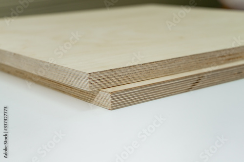 plywood boards on the furniture industry