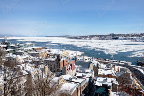 River view at Old Quebec City, Canada