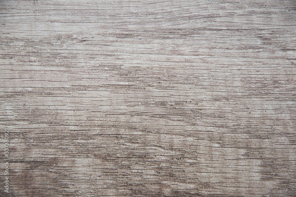 Fototapeta premium Grainy light wood background texture, close-up