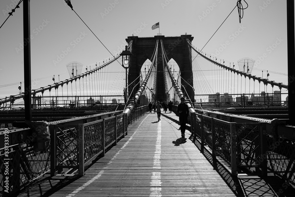 Fototapeta premium brooklyn bridge new york