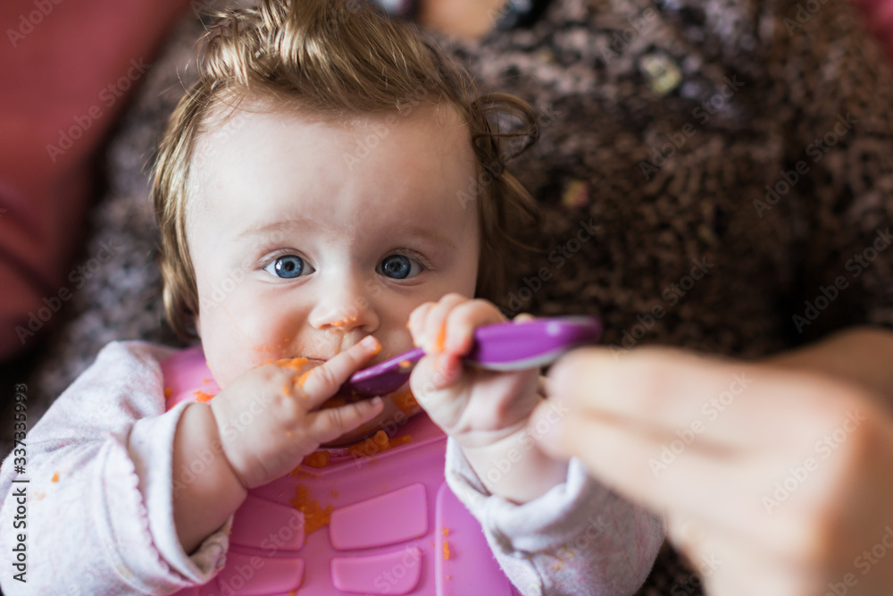 infant received first follow up food vegetable and fruit puree infant received first follow up food vegetable and fruit puree