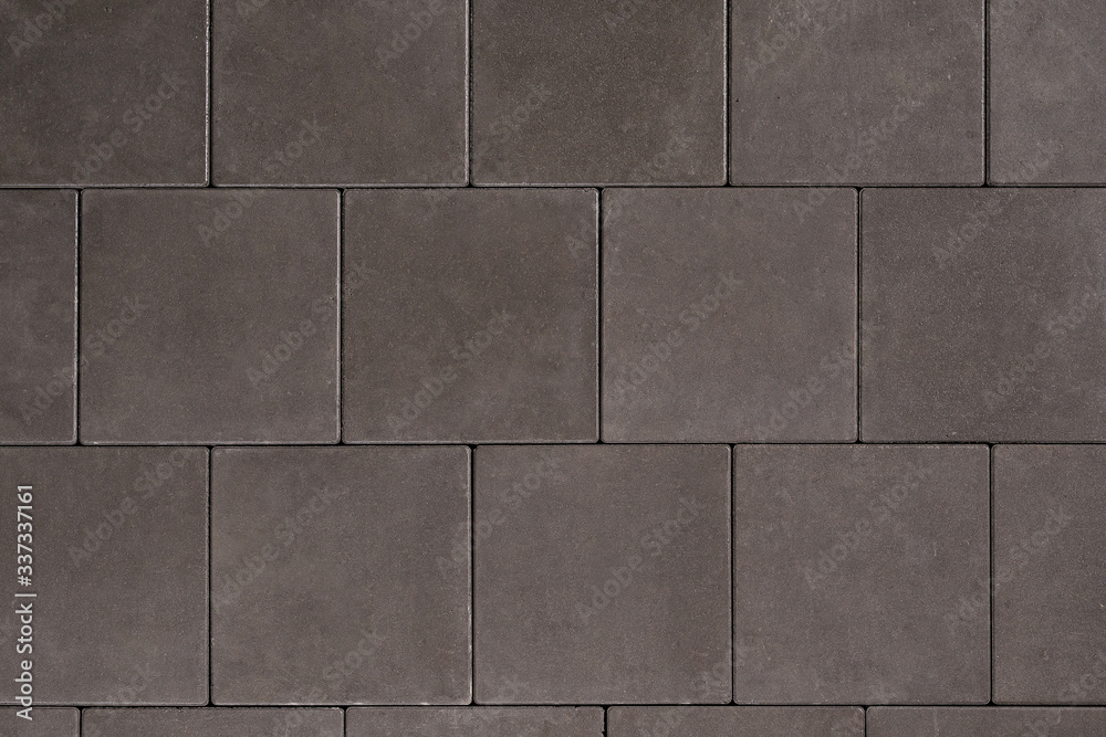 Naklejka premium paving slabs for pedestrian street