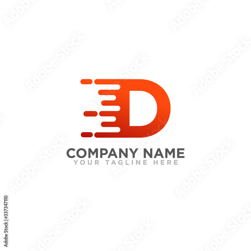 Delivery Logo Design Vector Illustration © Dialian
