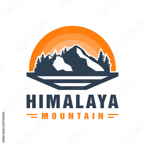 Wallpaper Mural Himalayan mountain vector logo Torontodigital.ca