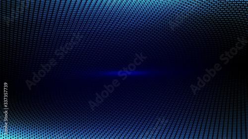 Blue  particles floor background
