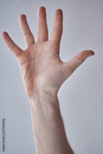 male hands hand movement different gestures © jen2215