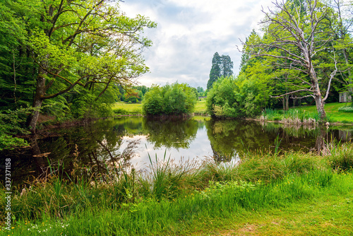 Fototapeta Naklejka Na Ścianę i Meble -  French landscape Haute Vienne Limousin,France