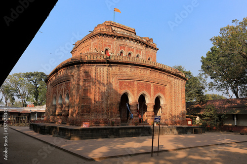 Kantajew Temple at Kantanagar, Hindu temple in Dinajpur, Bangladesh  photo