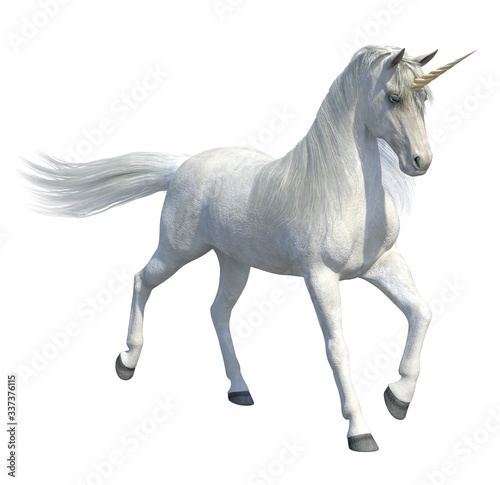 unicorn isolated on white © BlueGate