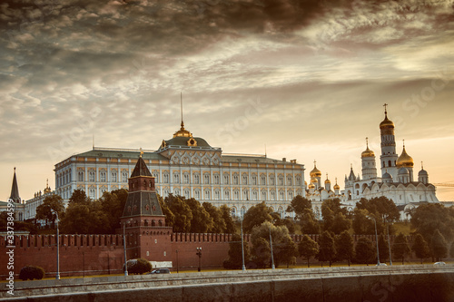 Canvas Print kremlin in moscow russia
