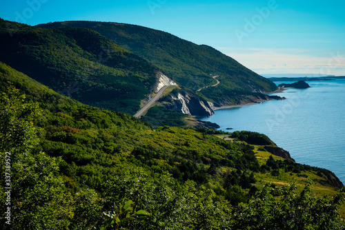 Fotografija Cabot Trail - Top scenic road in Cape Breton, Nova Scotia