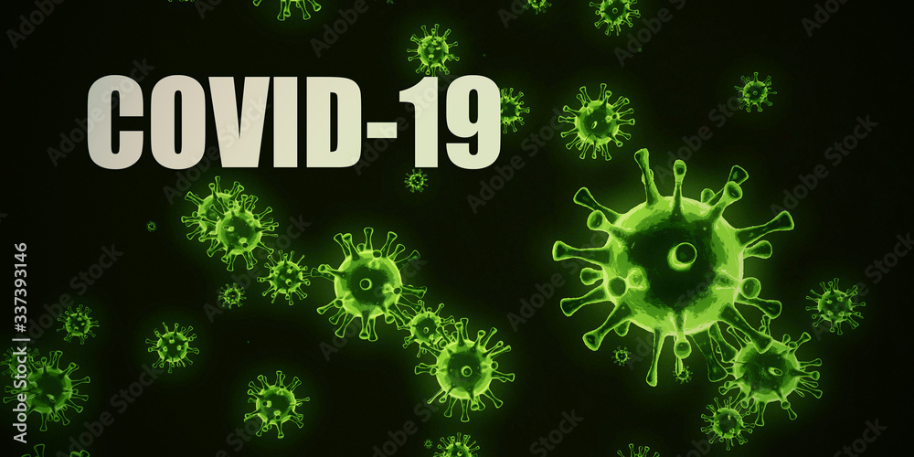 Fototapeta premium Covid-19