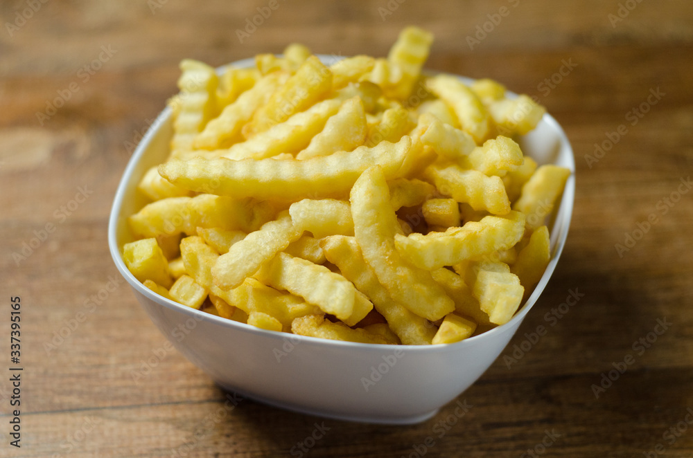 portion of fries