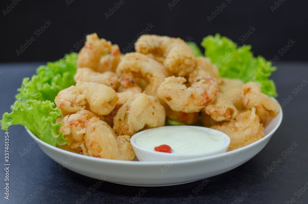 fried shrimp fried shrimp