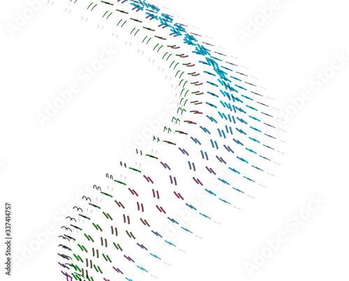 Abstract background blend wave line design for Wallpaper, Banner, Background, Card, Book Illustration, landing page