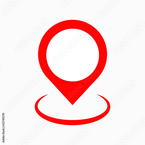Free Download Pin map place location icon , Pin map symbol. vector illustration. EPS 10 - GFXLoad