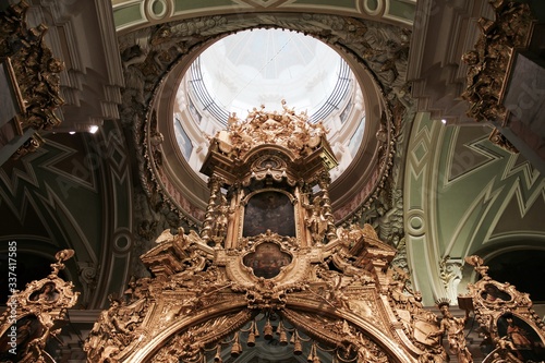 interior of church