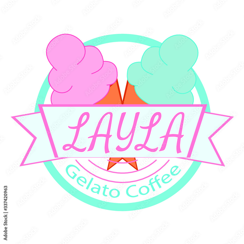 Ice cream Logo Design