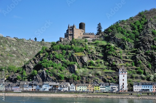 Wallpaper Mural Burg Katz und St. Goarshausen Torontodigital.ca
