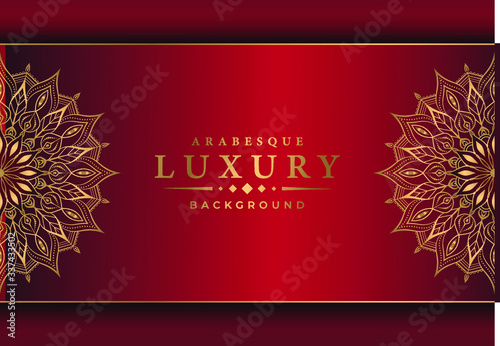 Modern luxury ornamental mandala background with arabesque pattern arabic
 islamic east style.decorative mandala for print, poster,
 cover, brochure, flyer, banner