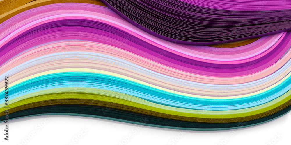Abstract color rainbow strip paper background. Abstract color rainbow strip paper background.