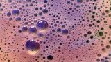 Mixture of soap foam bubbles. Abstract background
