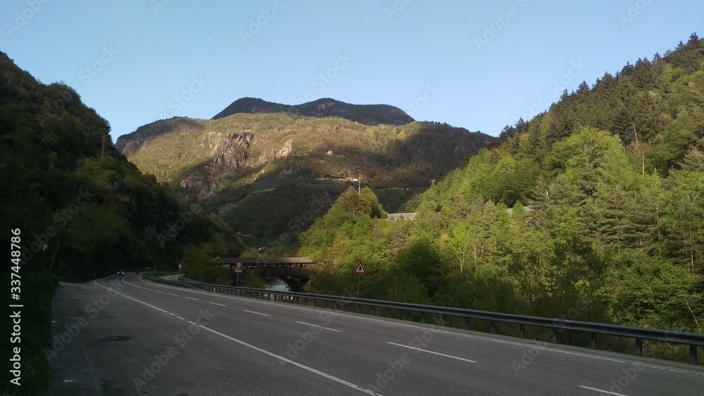 Naklejka premium Malowniczy krajobraz 