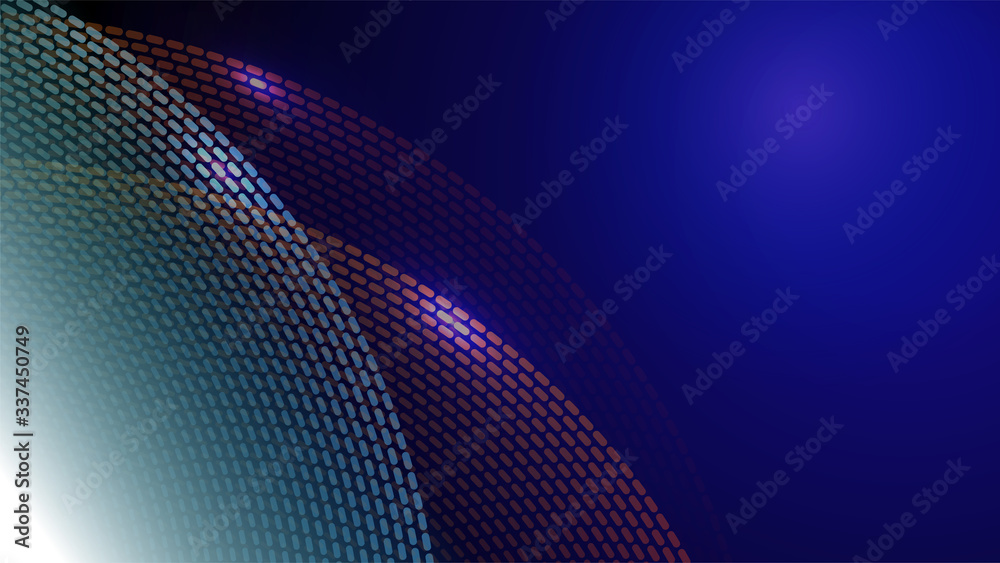 Blue abstract particles background Blue abstract particles background