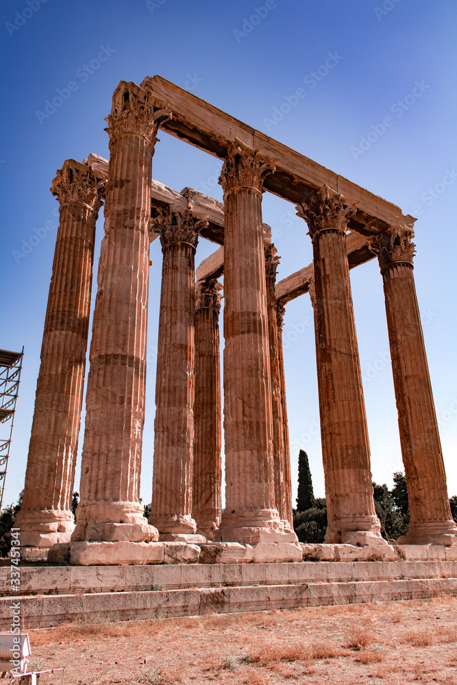Temple of Olympian Zeus in Athens Temple of Olympian Zeus in Athens