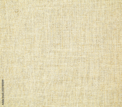 Natural linen material textile canvas texture background