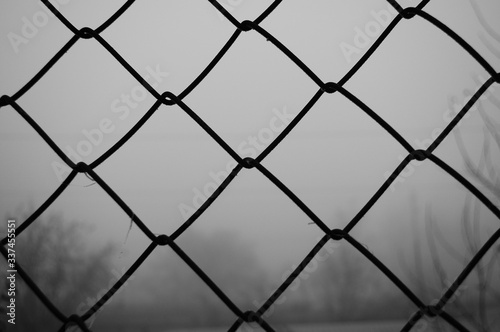 metal mesh fence