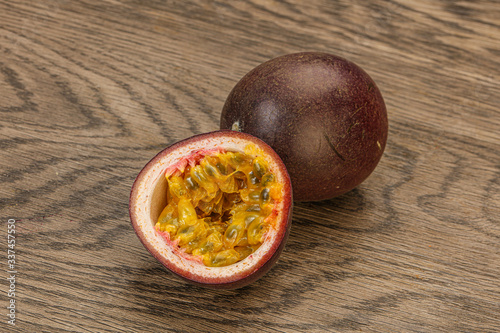 Tropical passion fruit- fresh, sweet and ripe